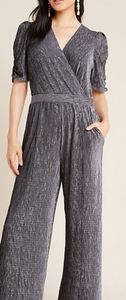Anthropologie Greylin
Charlize Velvet Jumpsuit L